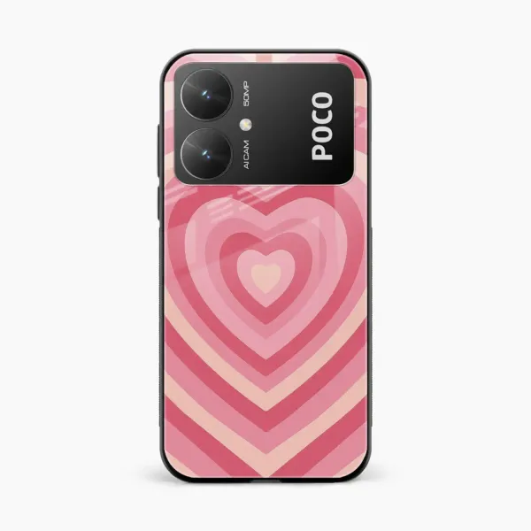 Heart Poco M6 5G Back Cover