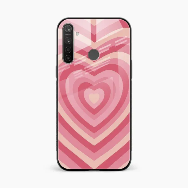 Heart Realme 5i Back Cover