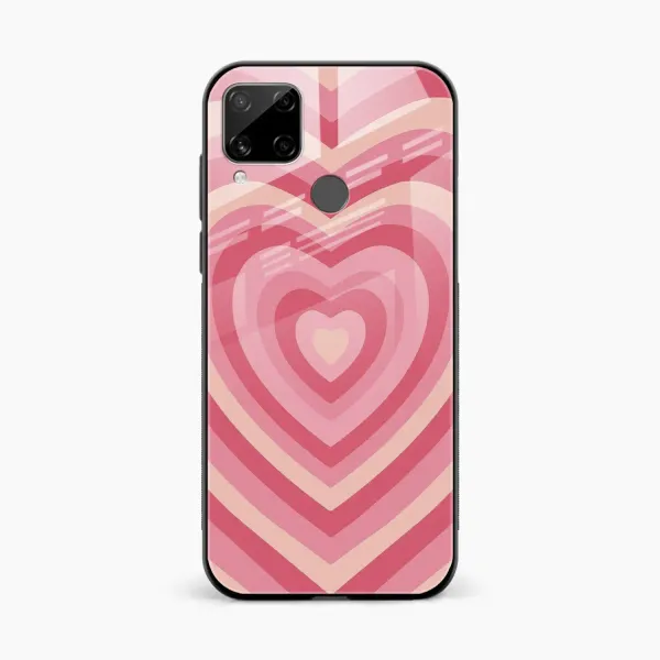 Heart Realme C15 Back Cover