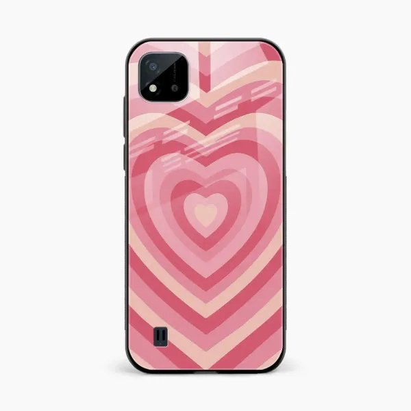 Heart Realme C20a Back Cover