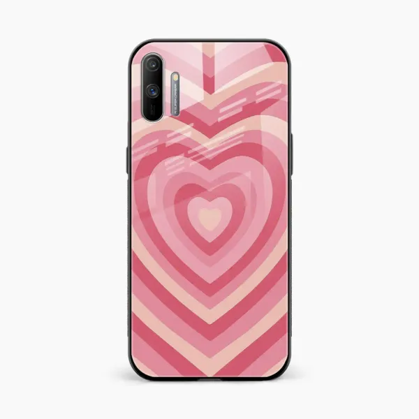 Heart Realme C3 Back Cover