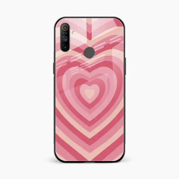 Heart Realme Narzo 10a Back Cover