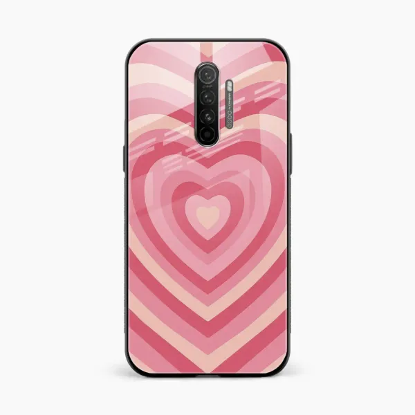 Heart Realme X2 Pro Back Cover
