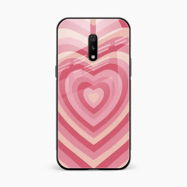 Heart Realme X Back Cover