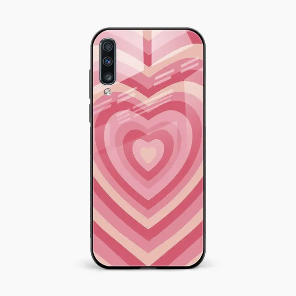 Heart Samsung A50s Back Cover