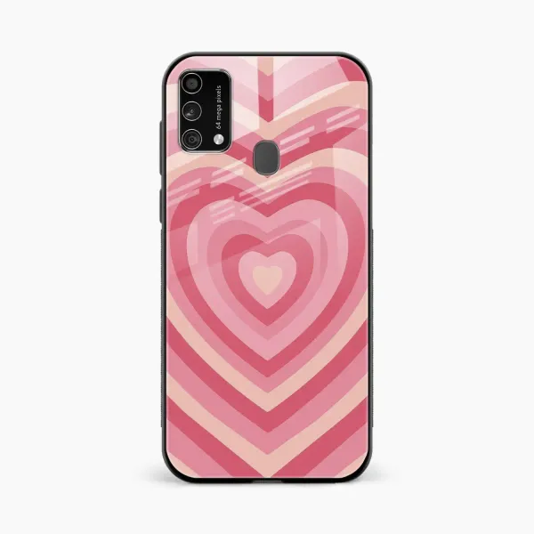 Heart Samsung F41 Back Cover