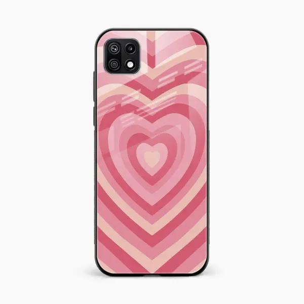 Heart Samsung F42 Back Cover