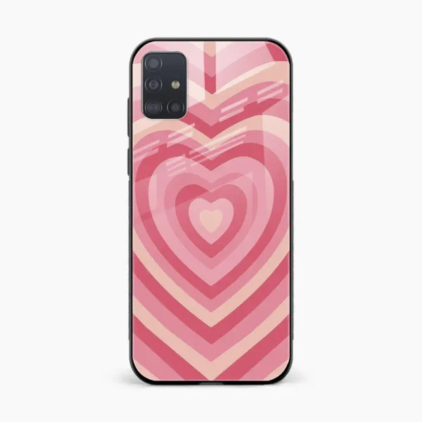 Heart Samsung M51 Back Cover