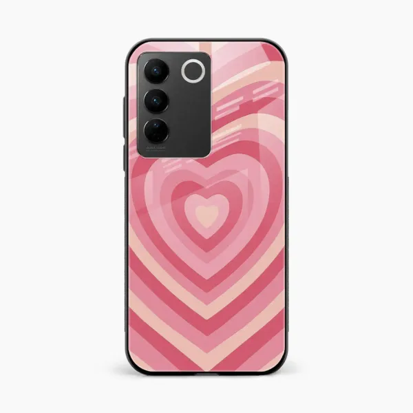 Heart Vivo V27 Back Cover