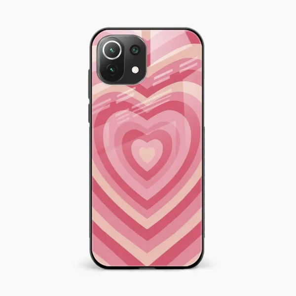 Heart Xiaomi Mi 11 Lite Back Cover