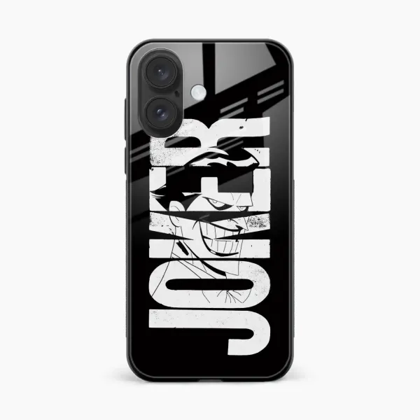 Joker iPhone 16 Back Cover