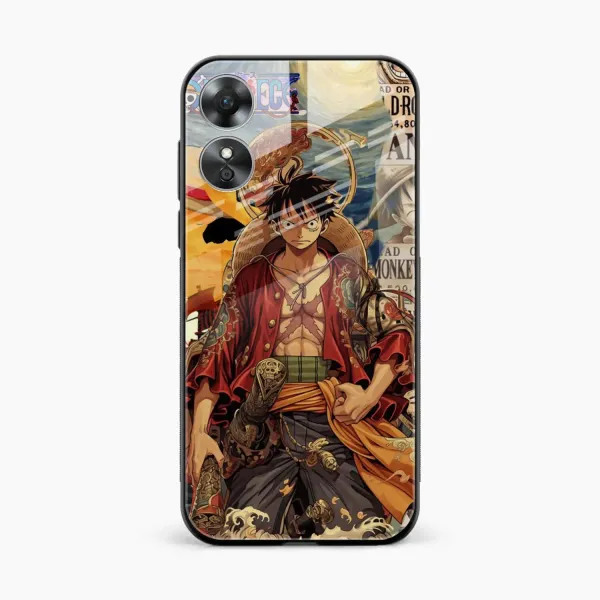 One Piece Oppo A17 Back Cover