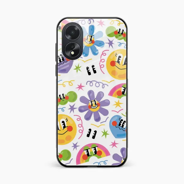 Scribble Oppo A38 Back Cover