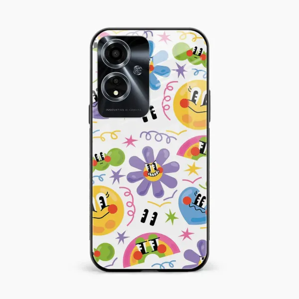Scribble Oppo A59 Back Cover