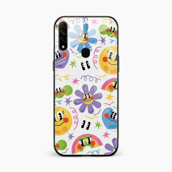 Scribble Oppo A8 Back Cover