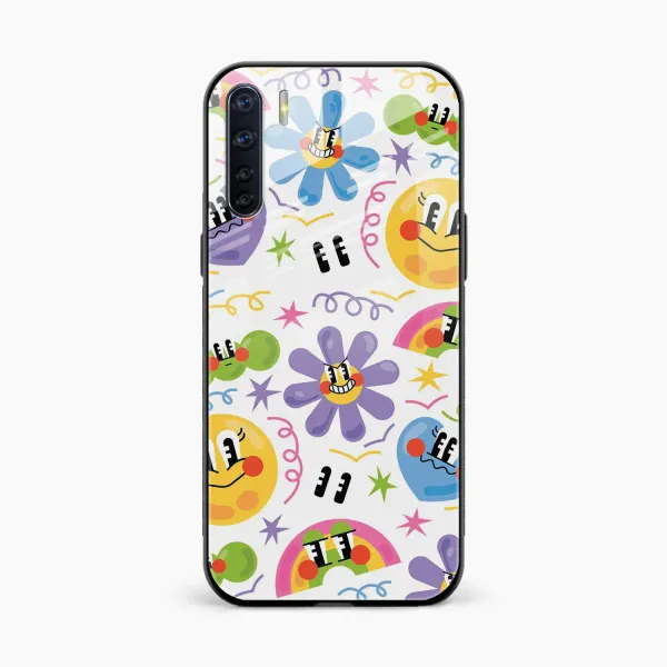 Scribble Oppo F15 Back Cover