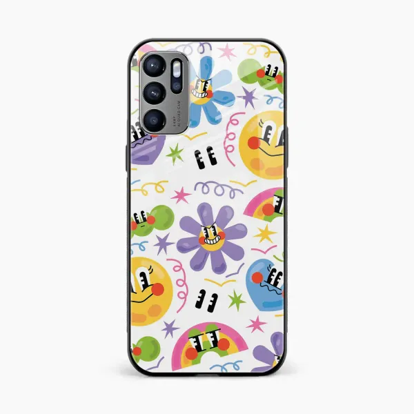Scribble Oppo Reno 6 Pro Back Cover