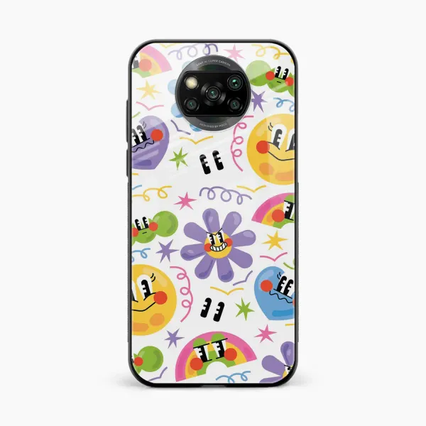 Scribble Poco X3 Back Cover