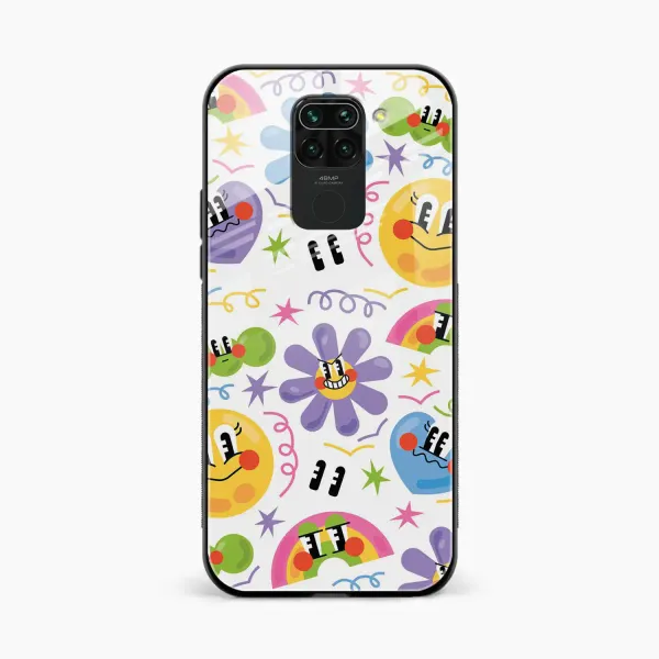 Scribble Redmi Note 9 Back Cover
