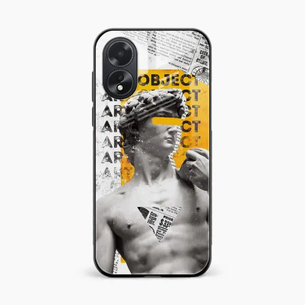 Sculpture Oppo A38 Back Cover