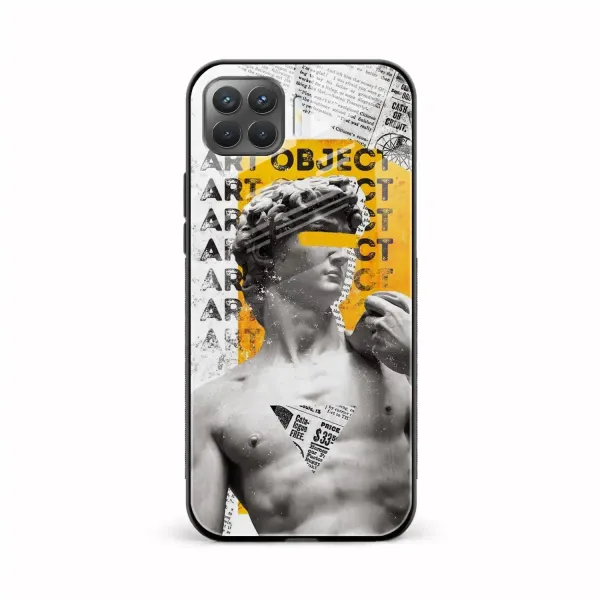 Sculpture Oppo F17 Pro Back Cover