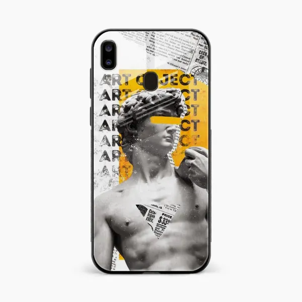 Sculpture Samsung A20 Back Cover