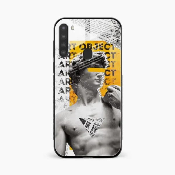 Sculpture Samsung A21 Back Cover