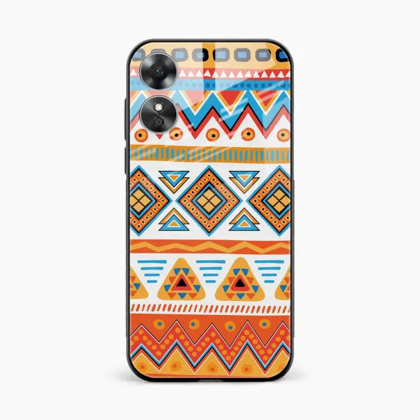 Tribal Oppo A17 Back Cover