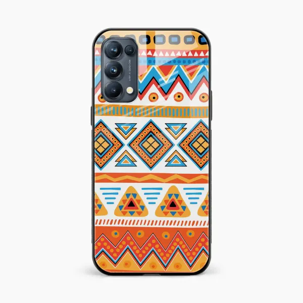 Tribal Oppo Reno 5 Back Cover