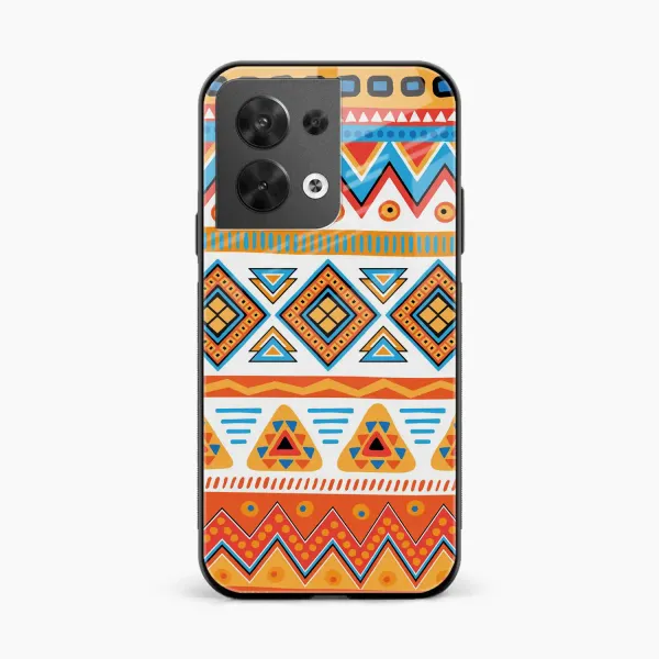 Tribal Oppo Reno 8 Back Cover