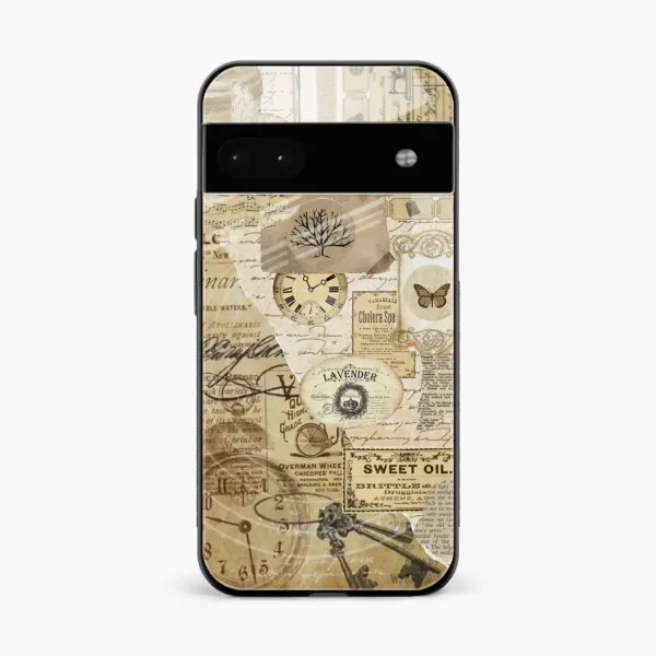 Vintage Google Pixel 8A Back Cover