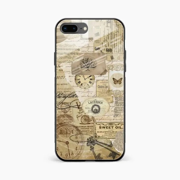 Vintage iPhone 8 Plus Back Cover