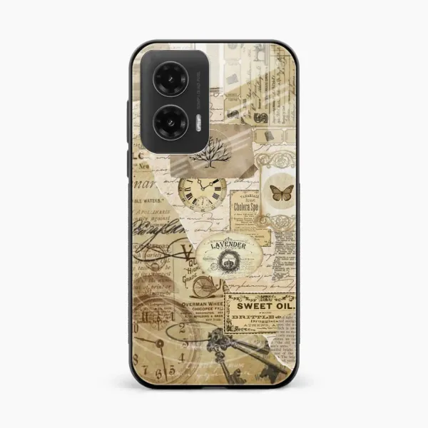 Vintage Motorola G35 5G Back Cover
