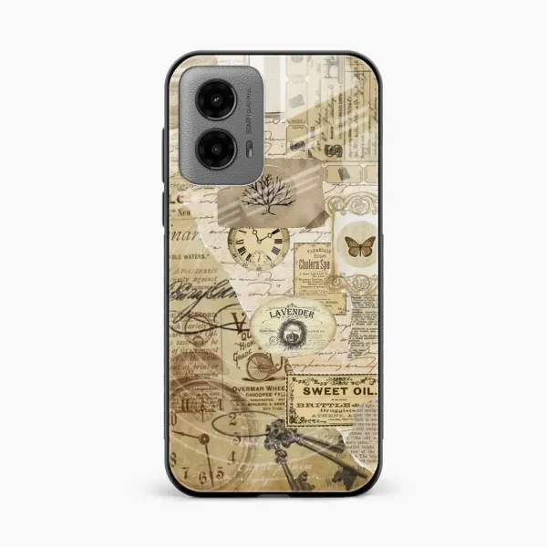 Vintage Motorola G45 5G Back Cover