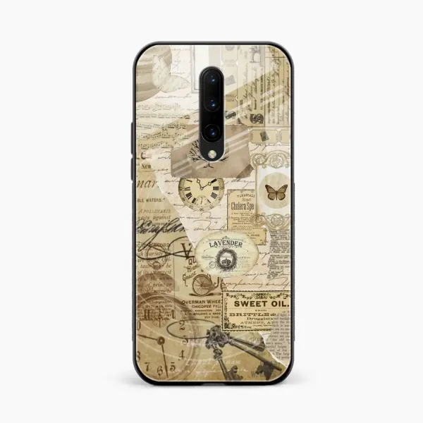 Vintage OnePlus 7t Pro Back Cover