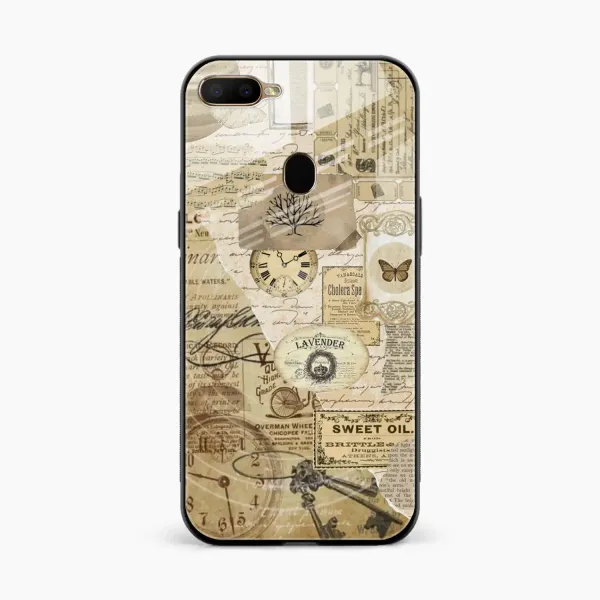 Vintage Oppo A12 Back Cover