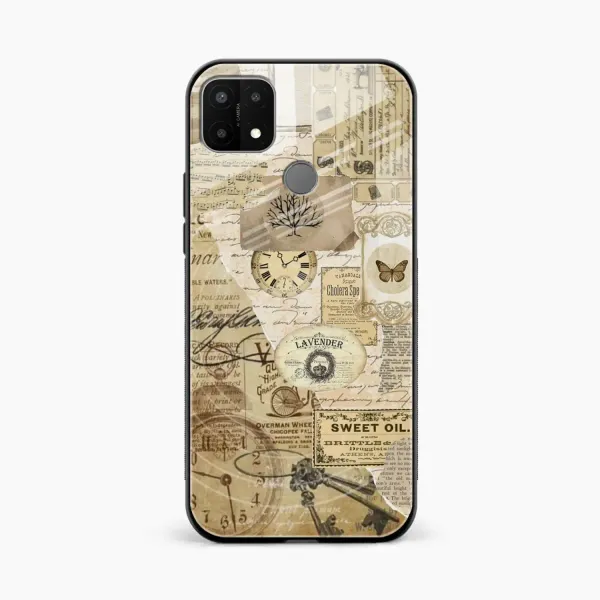 Vintage Oppo A15 Back Cover