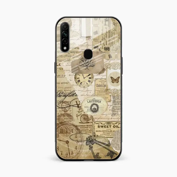 Vintage Oppo A31 Back Cover