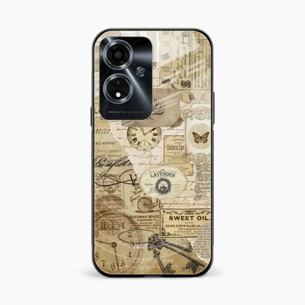 Vintage Oppo A59 Back Cover