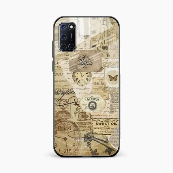 Vintage Oppo A92 Back Cover