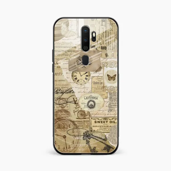 Vintage Oppo A9 Back Cover