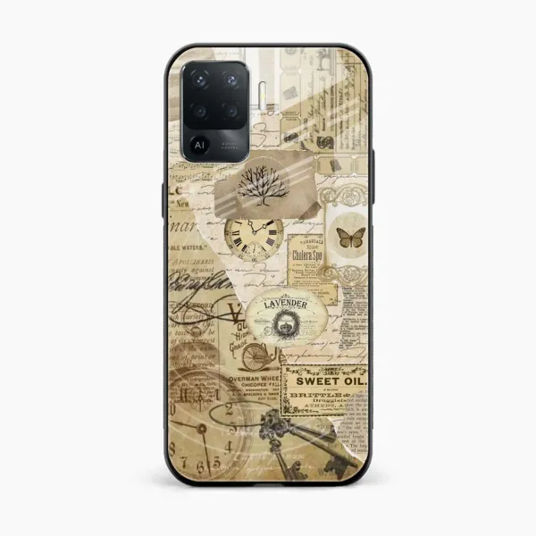 Vintage Oppo F19 Pro Back Cover