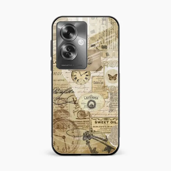 Vintage Oppo F25 Pro 5G Back Cover