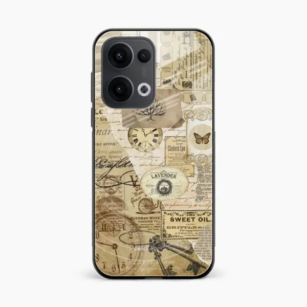 Vintage Oppo Reno 13 5G Back Cover