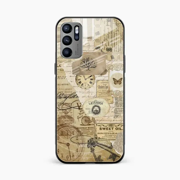 Vintage Oppo Reno 6 Pro Back Cover
