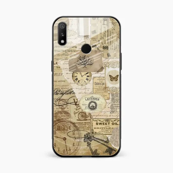 Vintage Realme 3i Back Cover