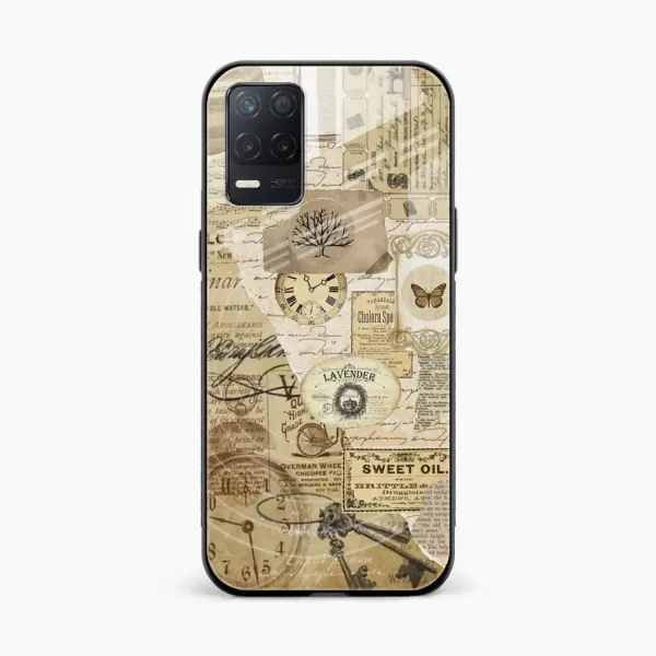 Vintage Realme 8s 5G Back Cover