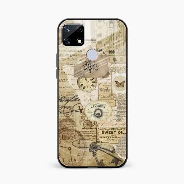 Vintage Realme C25s Back Cover