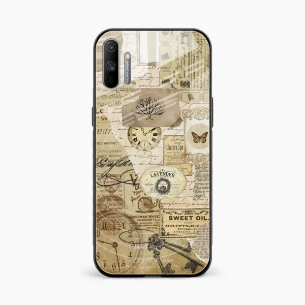 Vintage Realme C3 Back Cover
