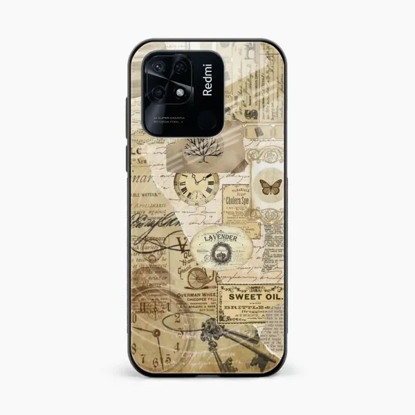 Vintage Redmi 10 Back Cover